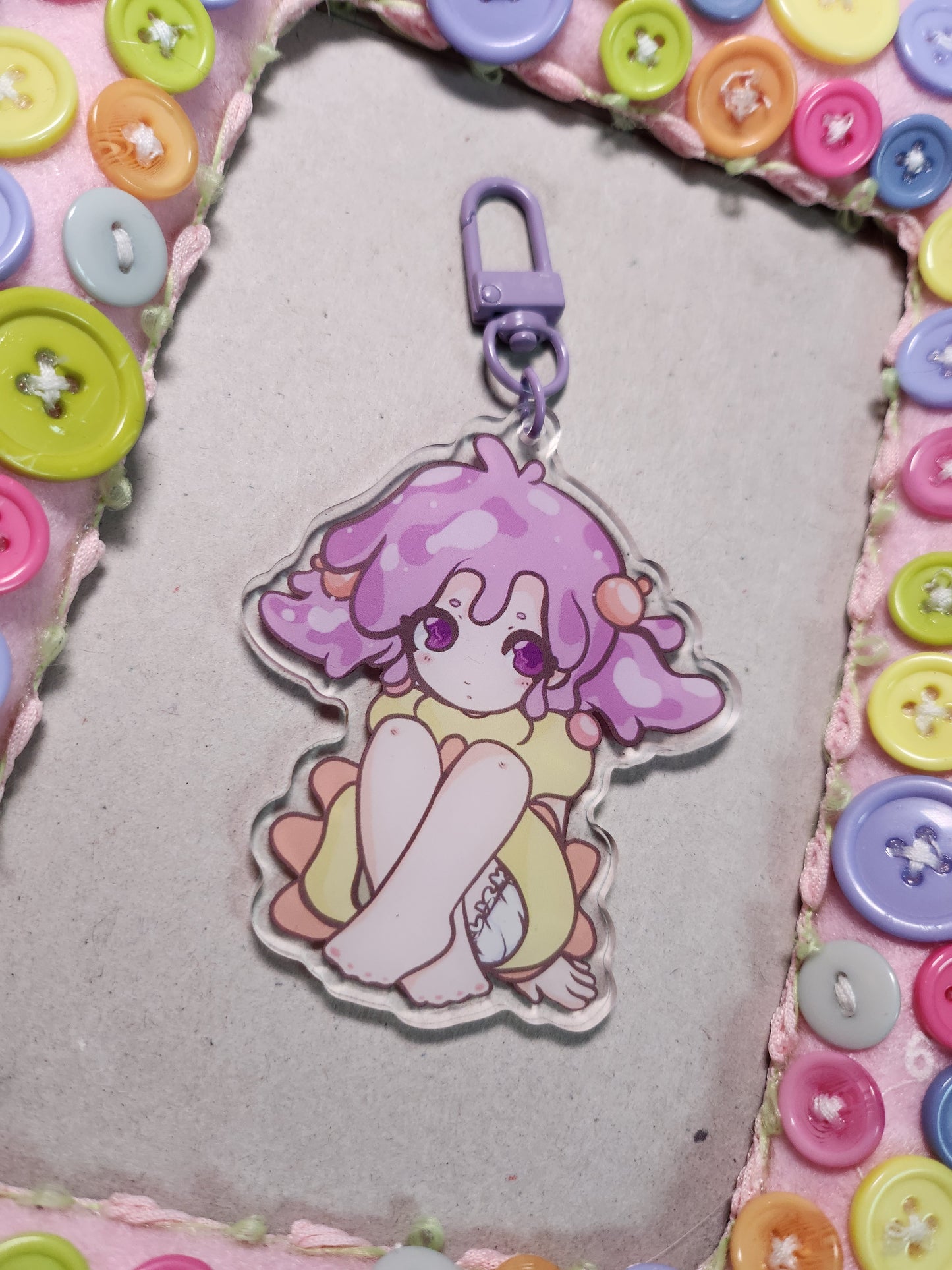 Citrus-san acrylic keychain